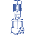 Вертикальные многоступенчатые центробежные насосы in-line