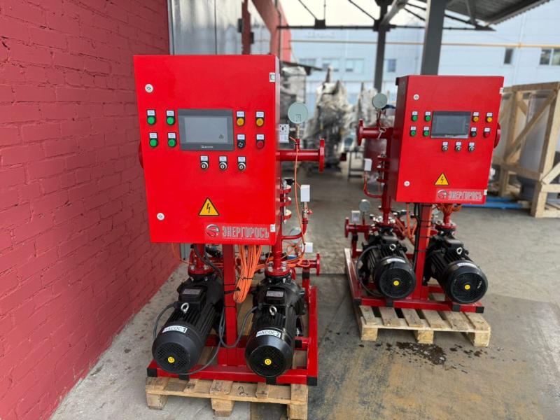 Станции пожаротушения от нашего партнёра Энергоросъ